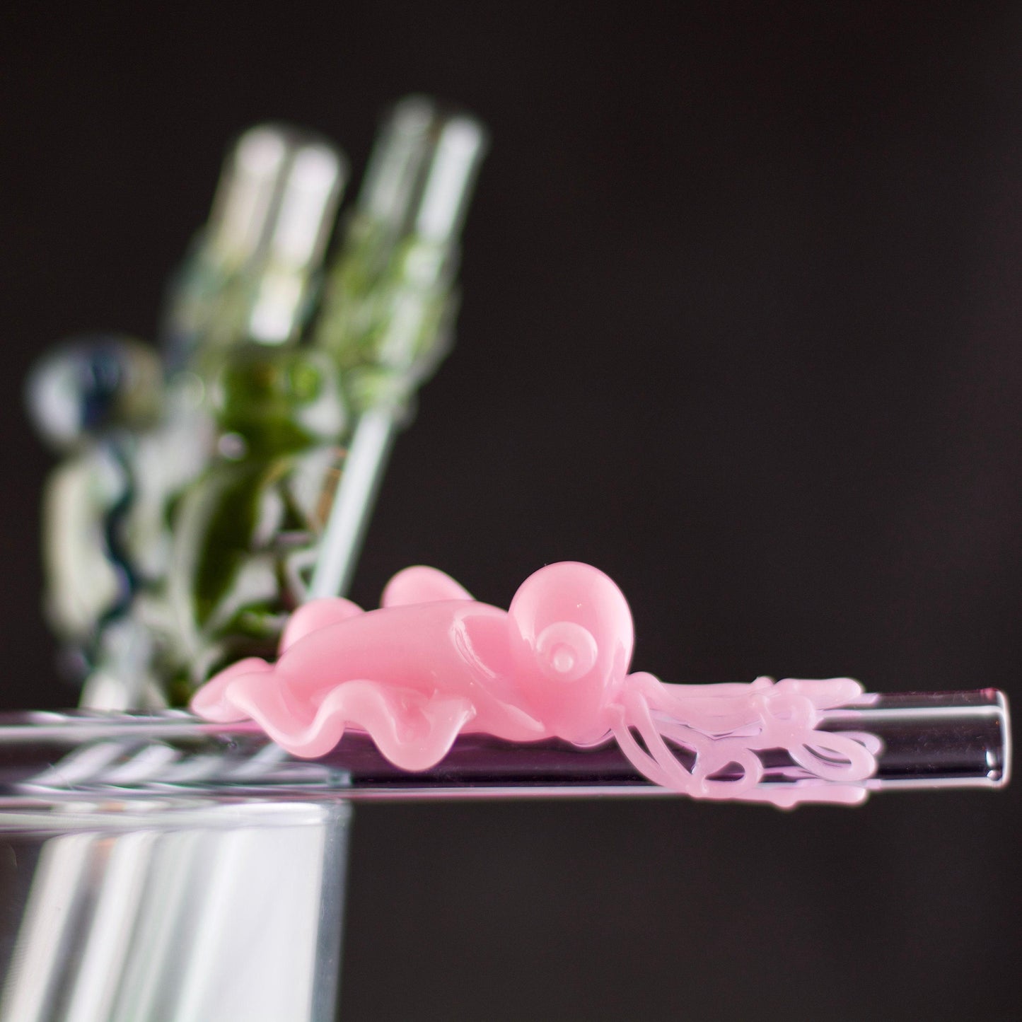 Cuttlefish Glass Straw