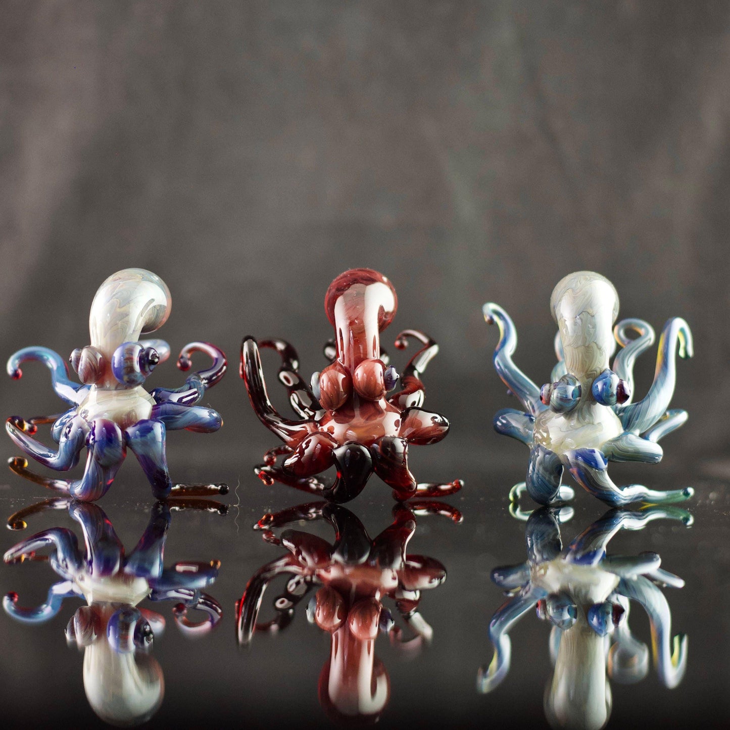 Octopus Glass Ornament