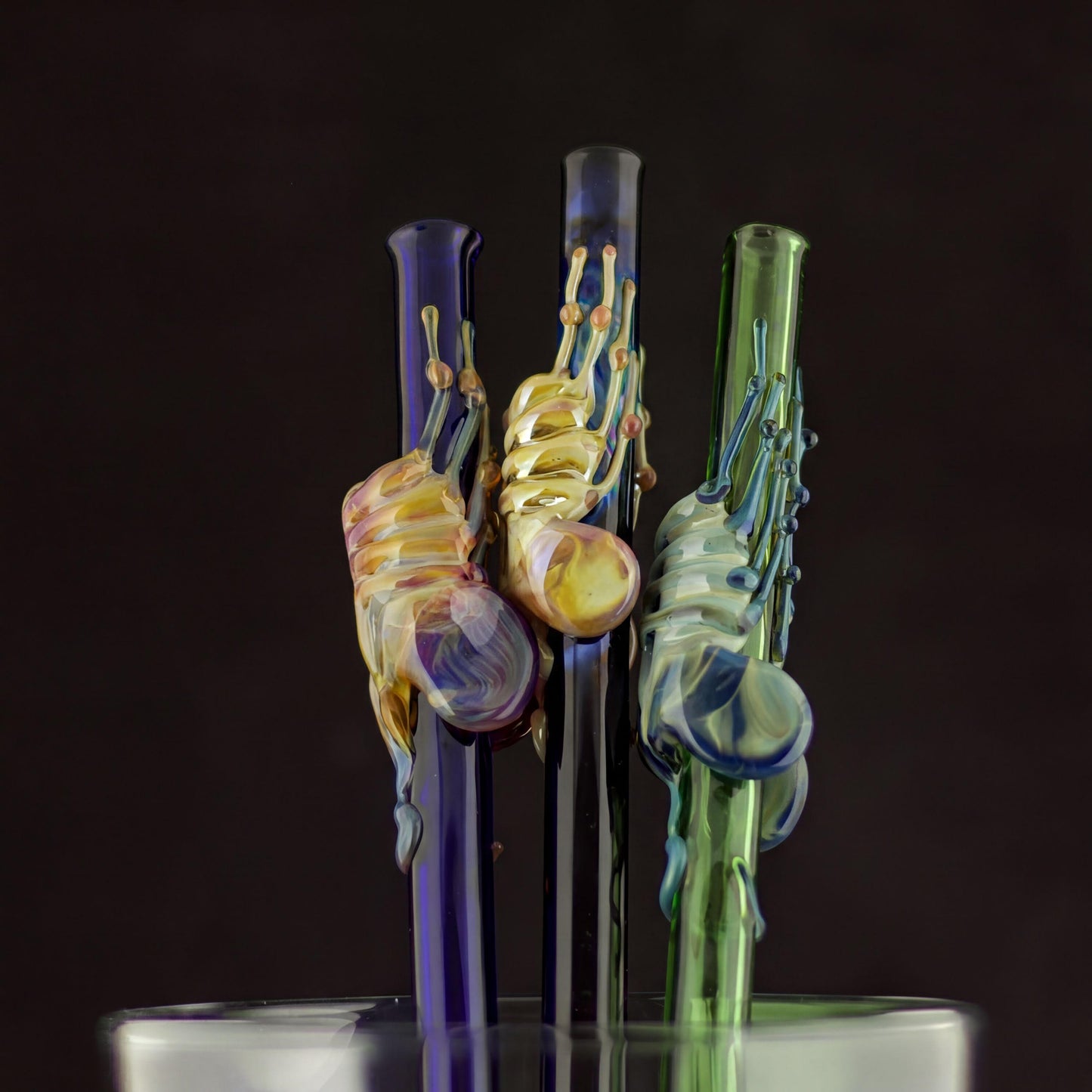 Facehugger Glass Straw