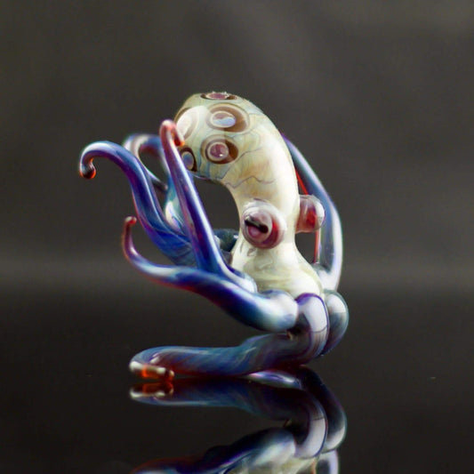 Octopus Glass Ornament
