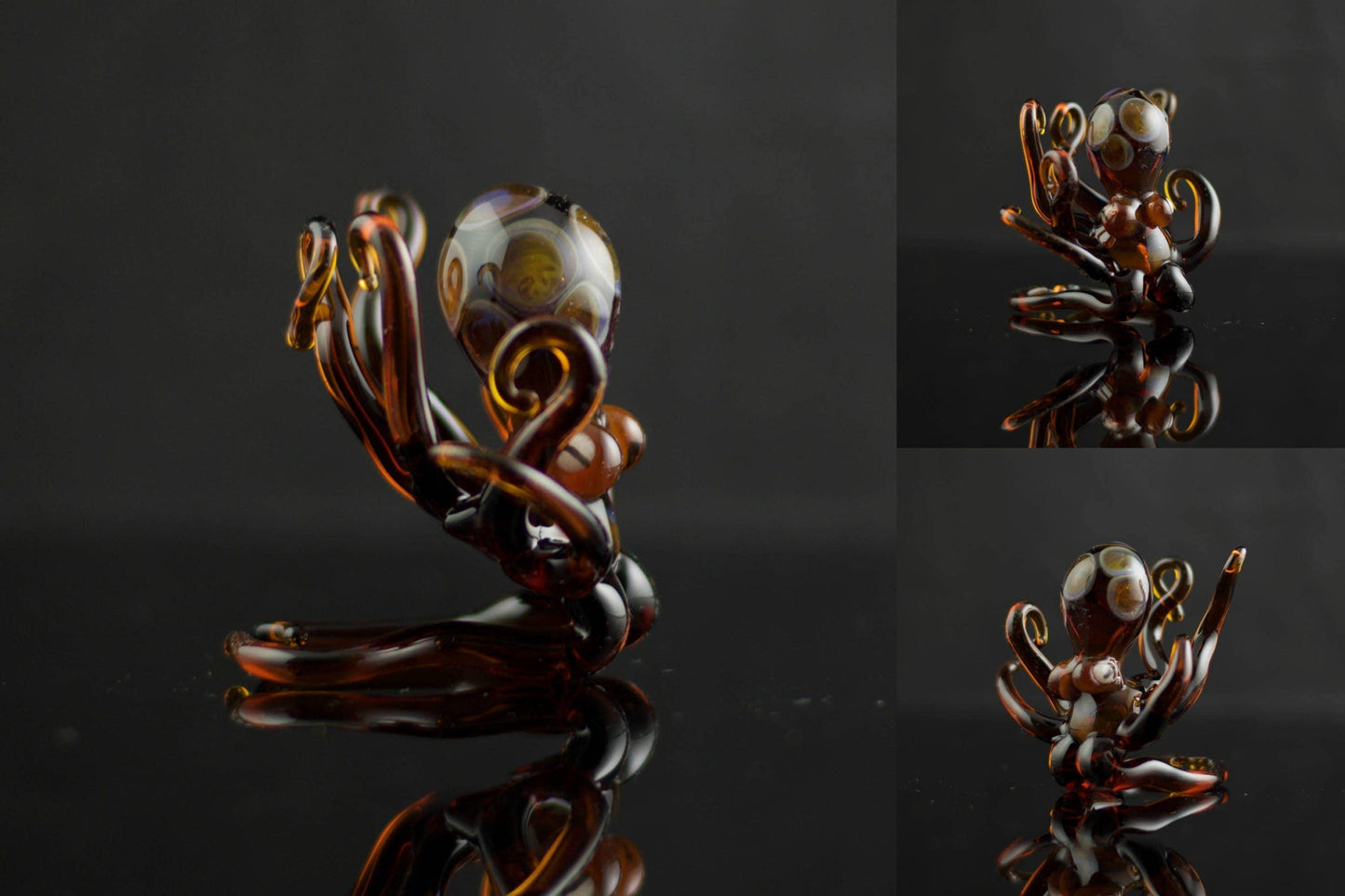 Octopus Glass Ornament