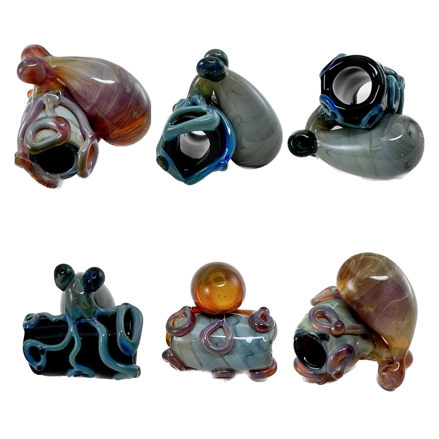 Octopus Glass Bead