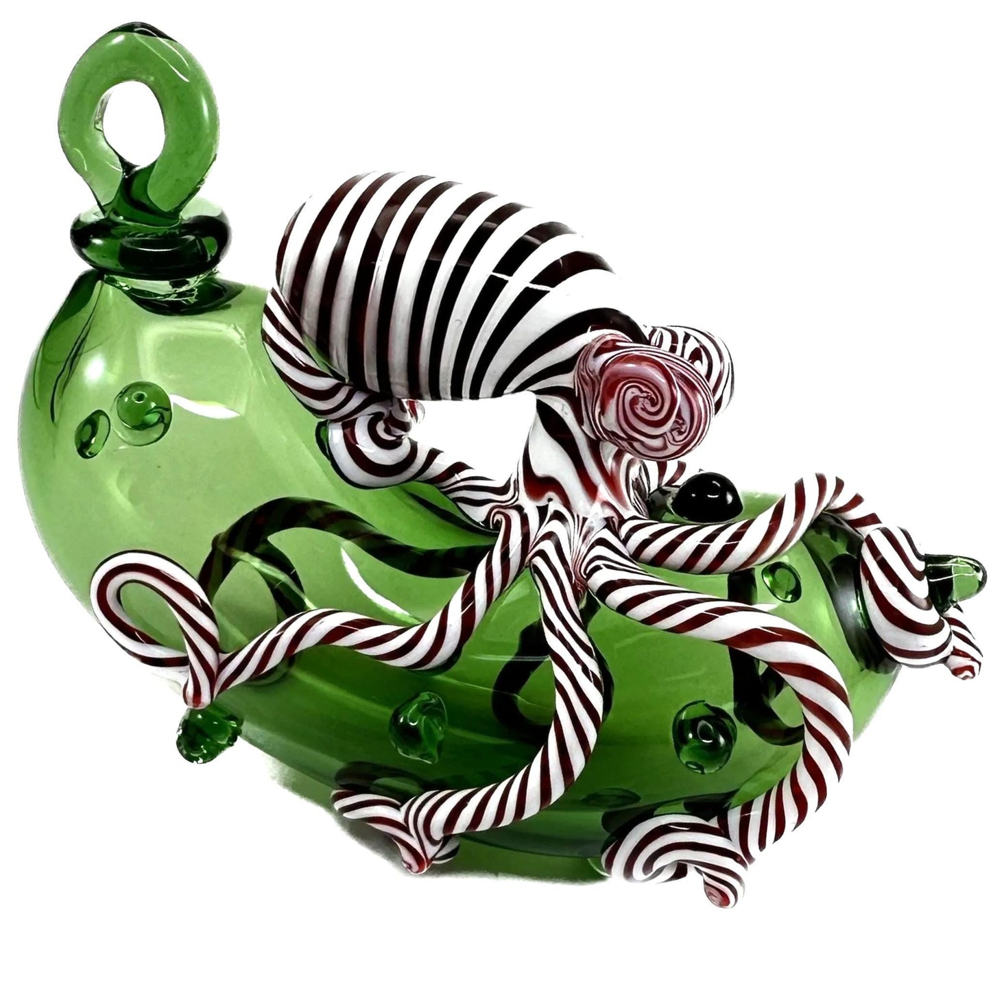 Christmas Pickle Glass Ornament