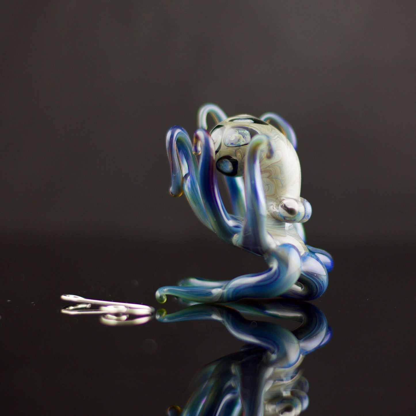Octopus Glass Ornament