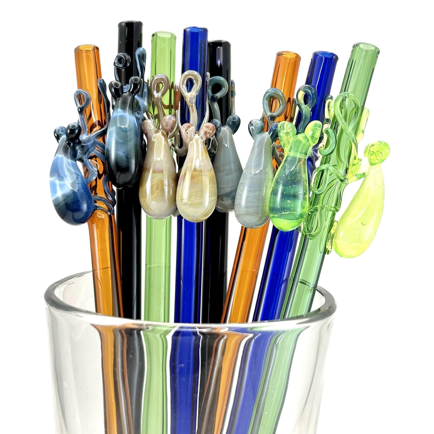 Octopus Glass Straw