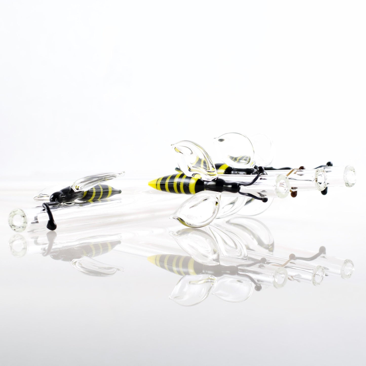 Bee Glass Straw