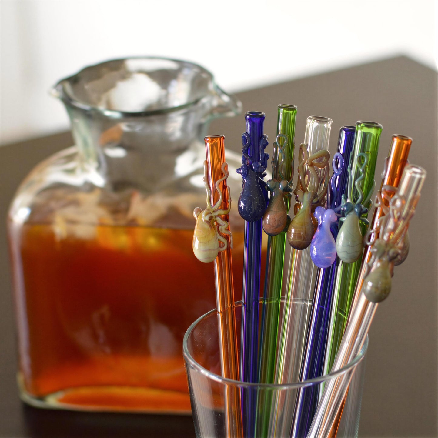 Octopus Glass Straw