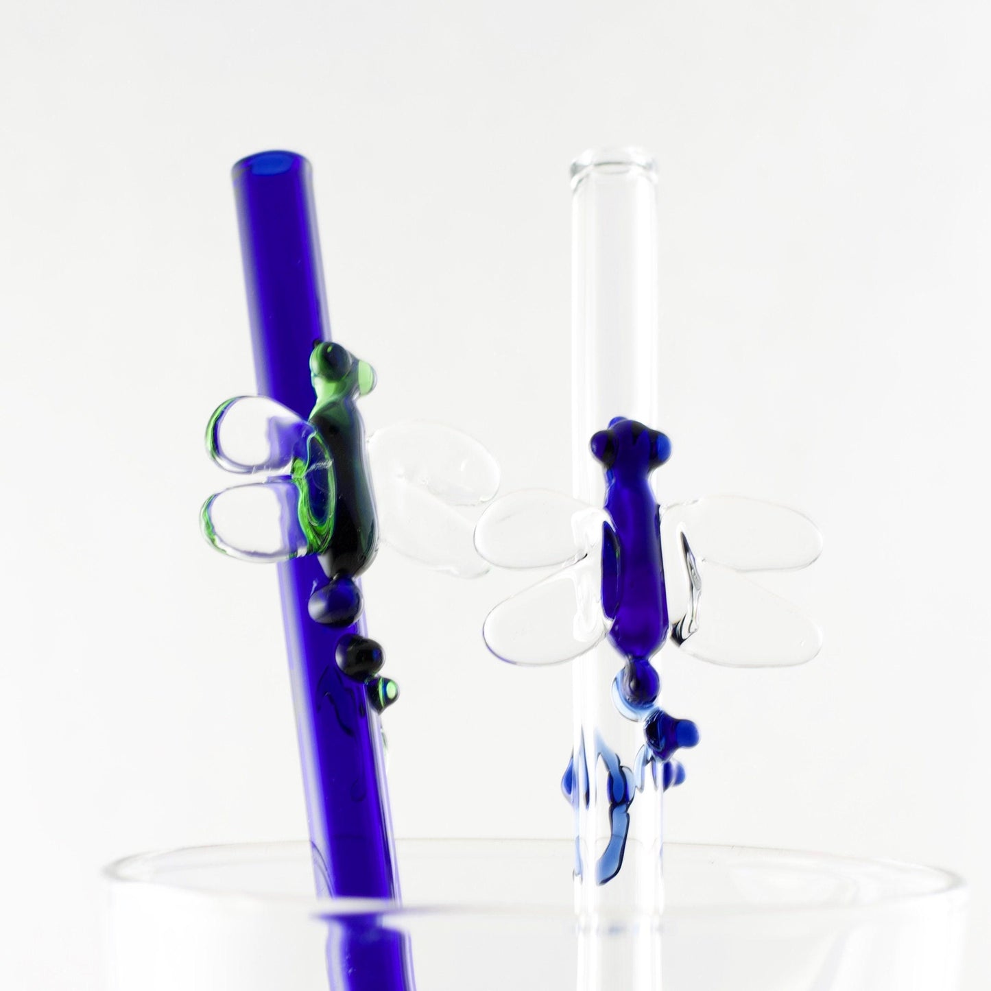 Dragonfly Glass Straw