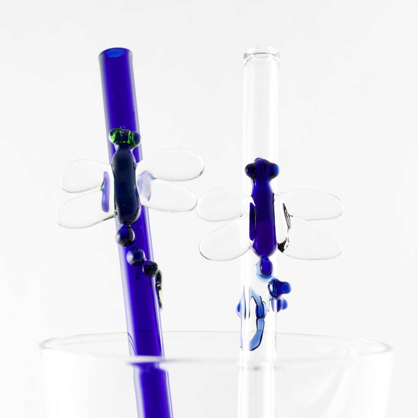 Dragonfly Glass Straw