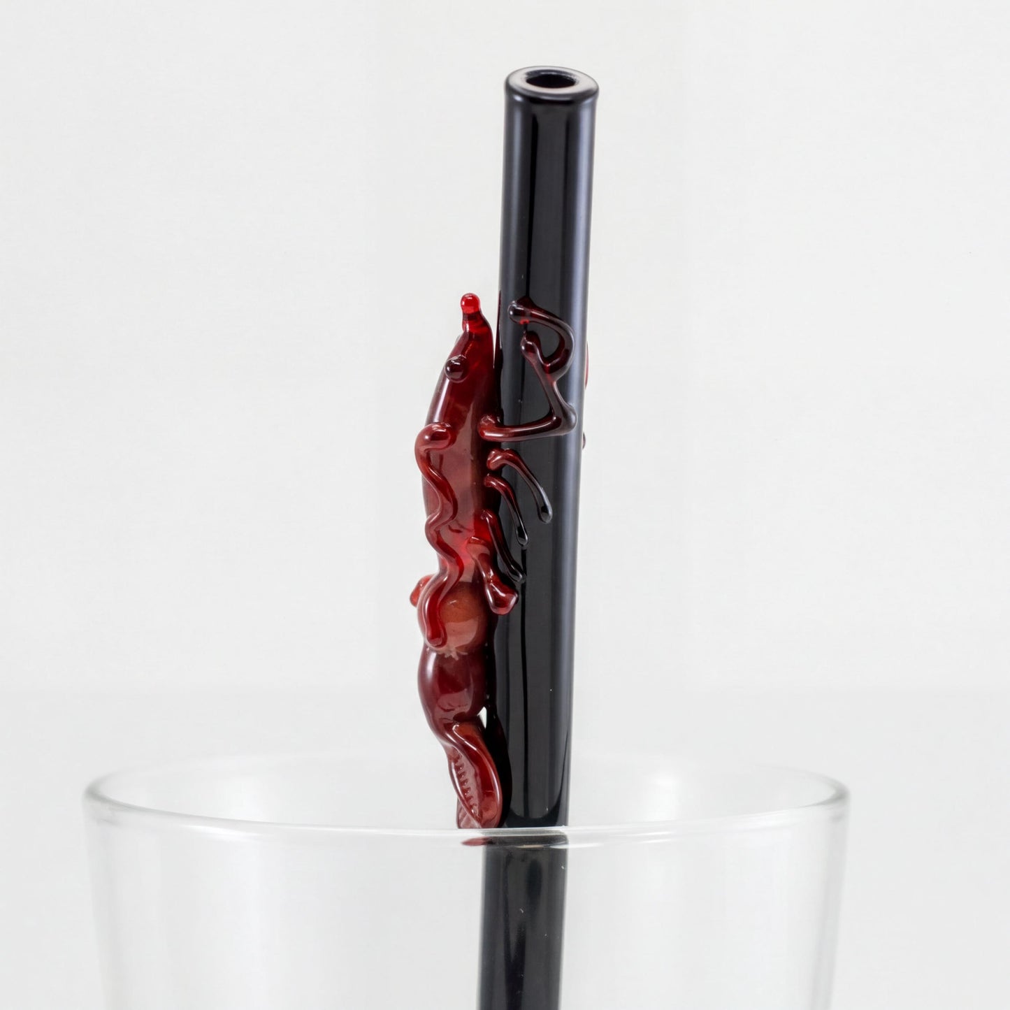Lobster Glass Straw