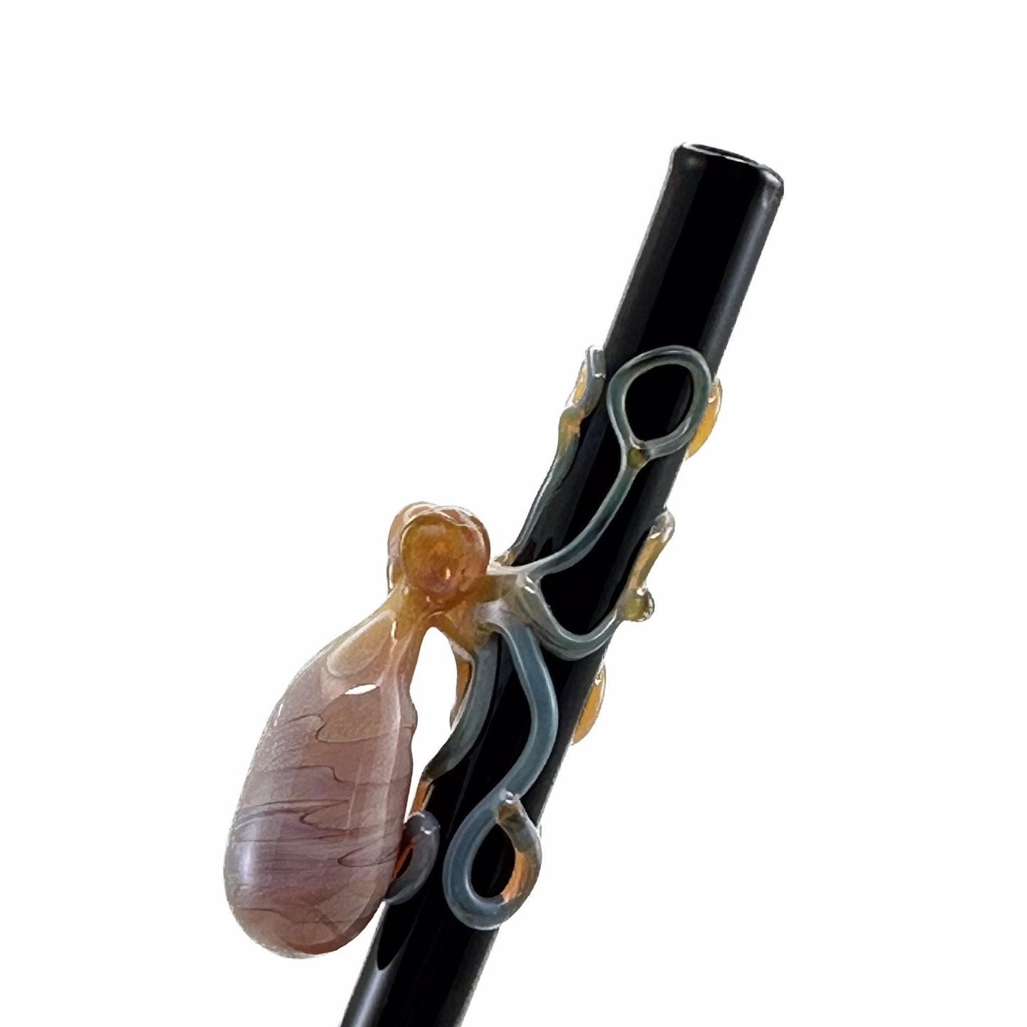 Octopus Glass Straw
