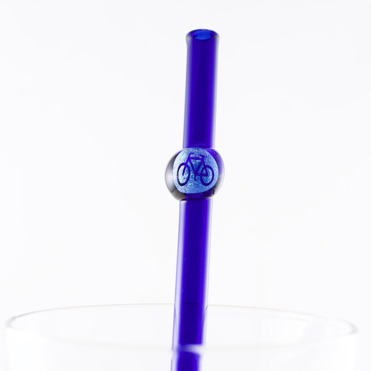 Bicycle Glass Straw