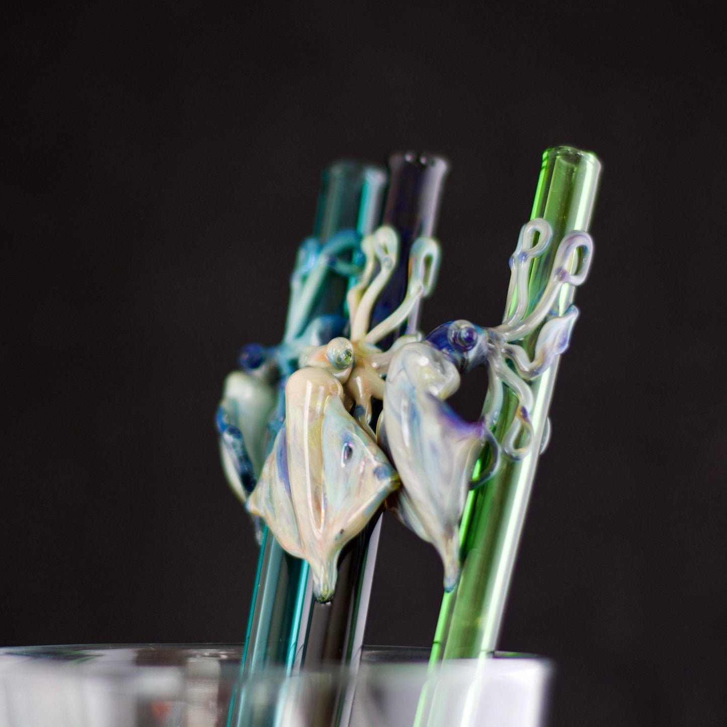 Squid Glass Straw
