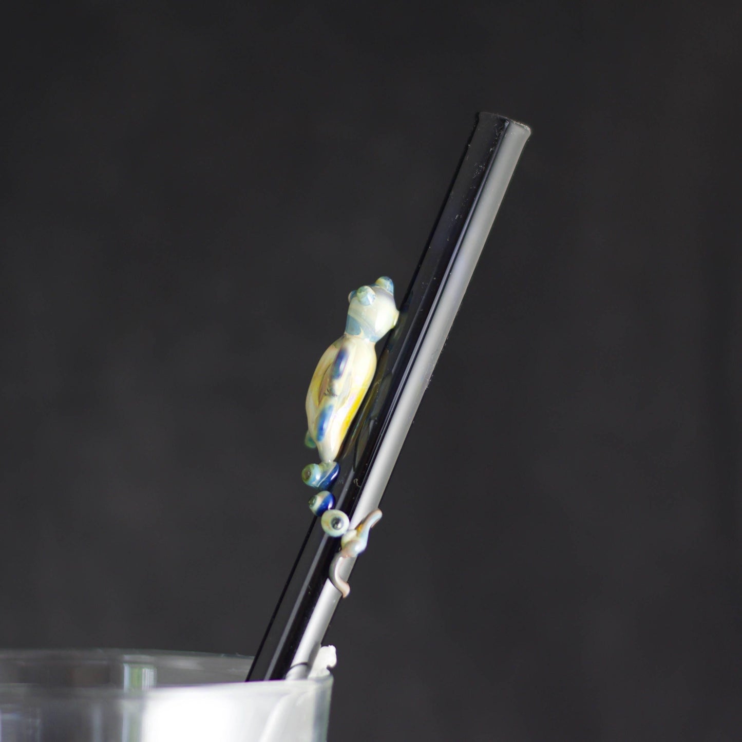 Dragonfly Glass Straw