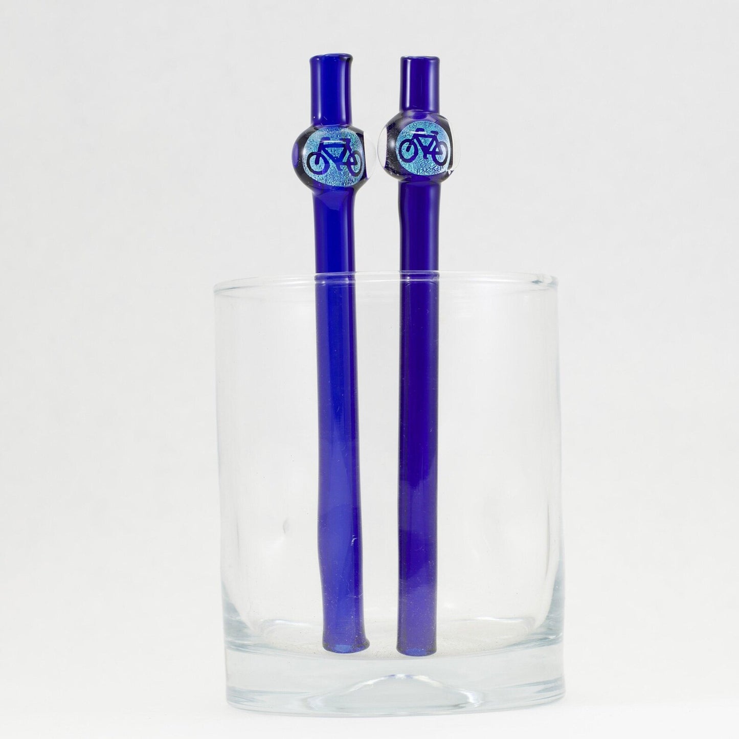 Bicycle Glass Straw