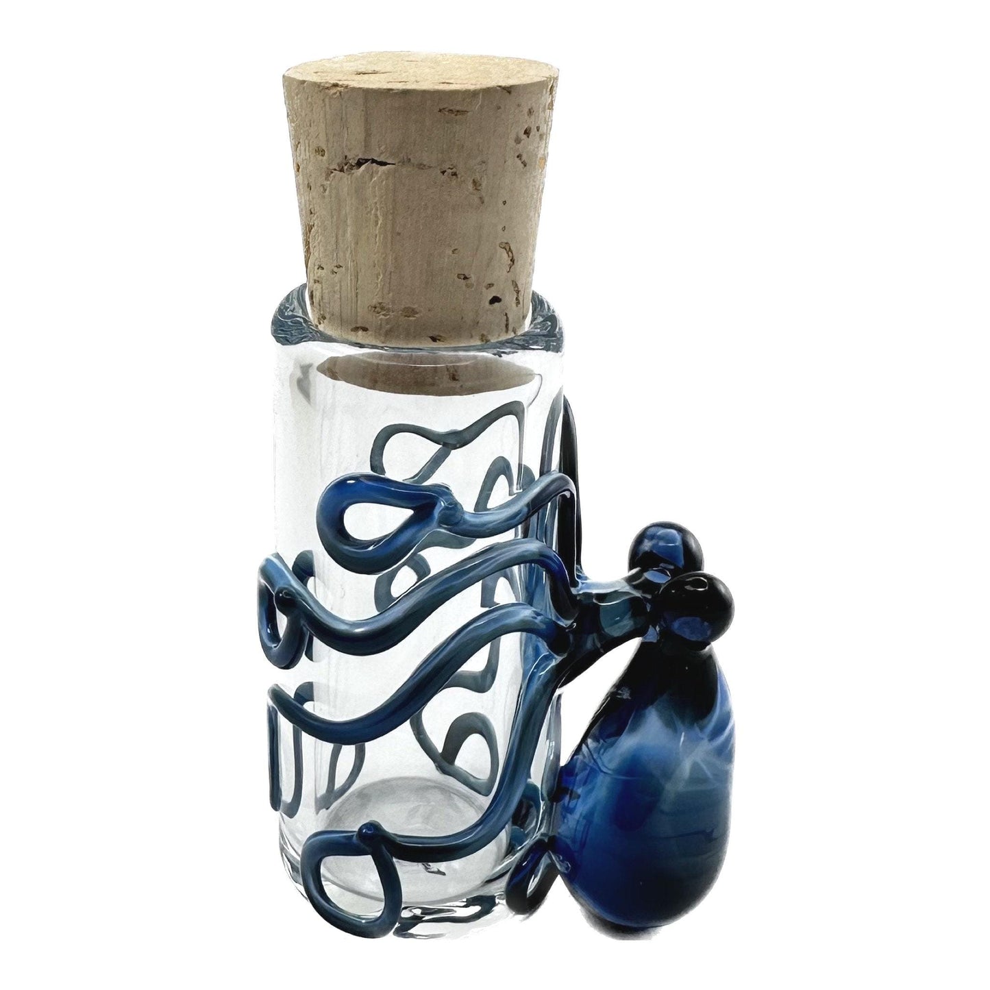 Octopus Glass Stash Jar